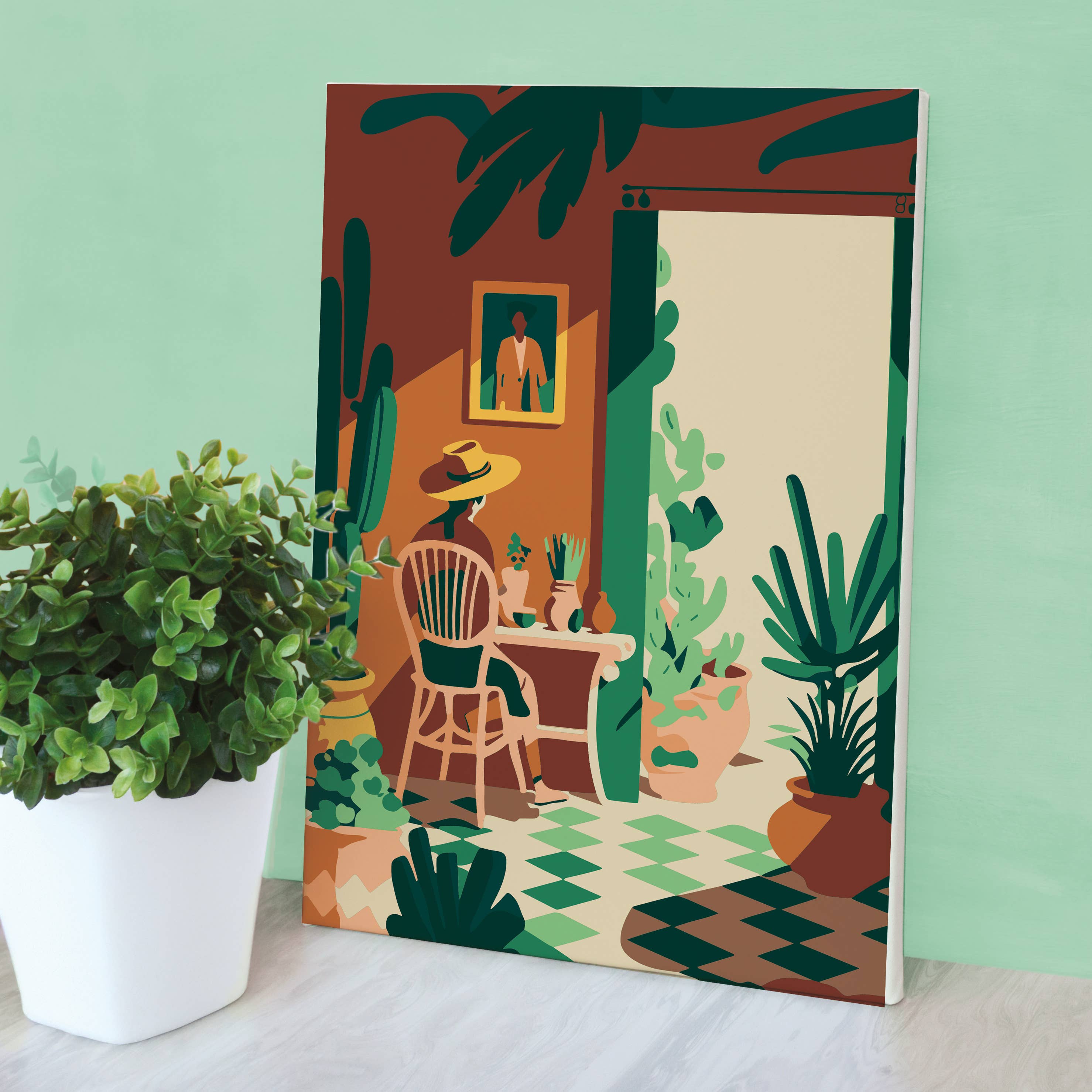 Σετ DIY Ζωγραφικής με Αριθμούς "Summer Sweetness" 20×30 cm