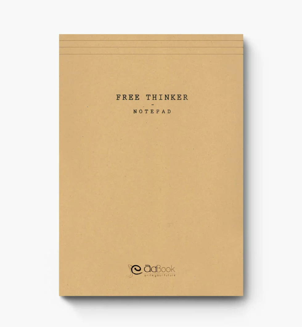 σημειωματάριο μπλοκ σχεδιου free thinker A4