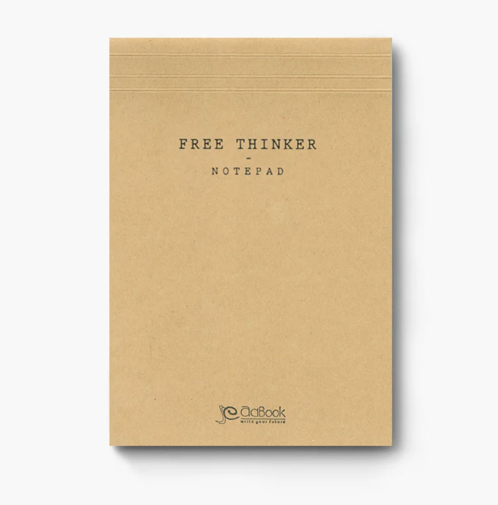 σημειωματάριο μπλοκ σχεδιου free thinker B5