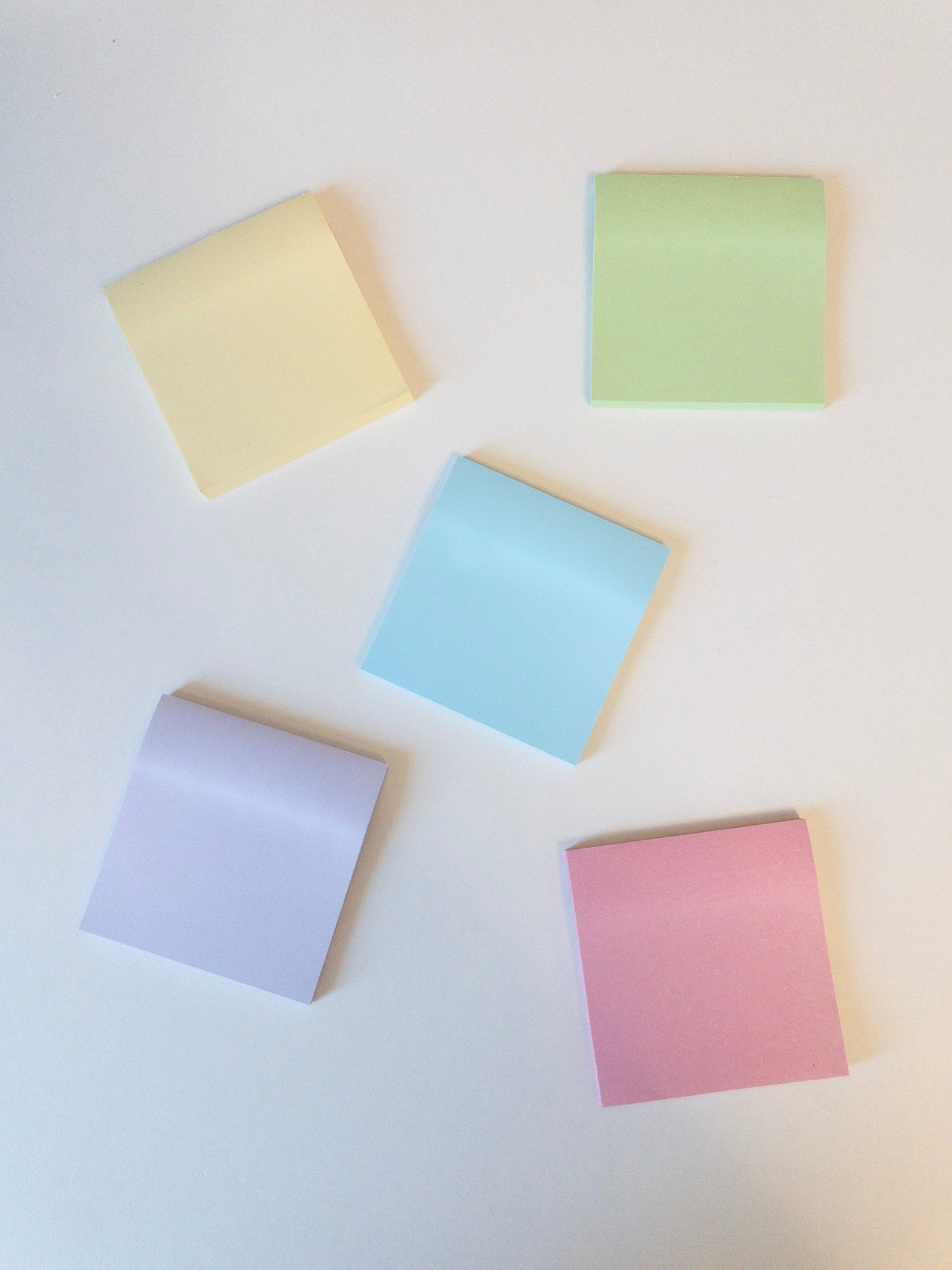 Χαρτάκια σημειώσεων παστέλ