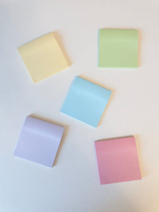 Χαρτάκια σημειώσεων παστέλ
