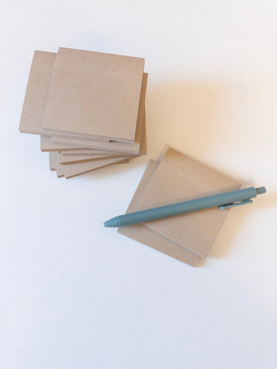 Χαρτάκια σημειώσεων kraft