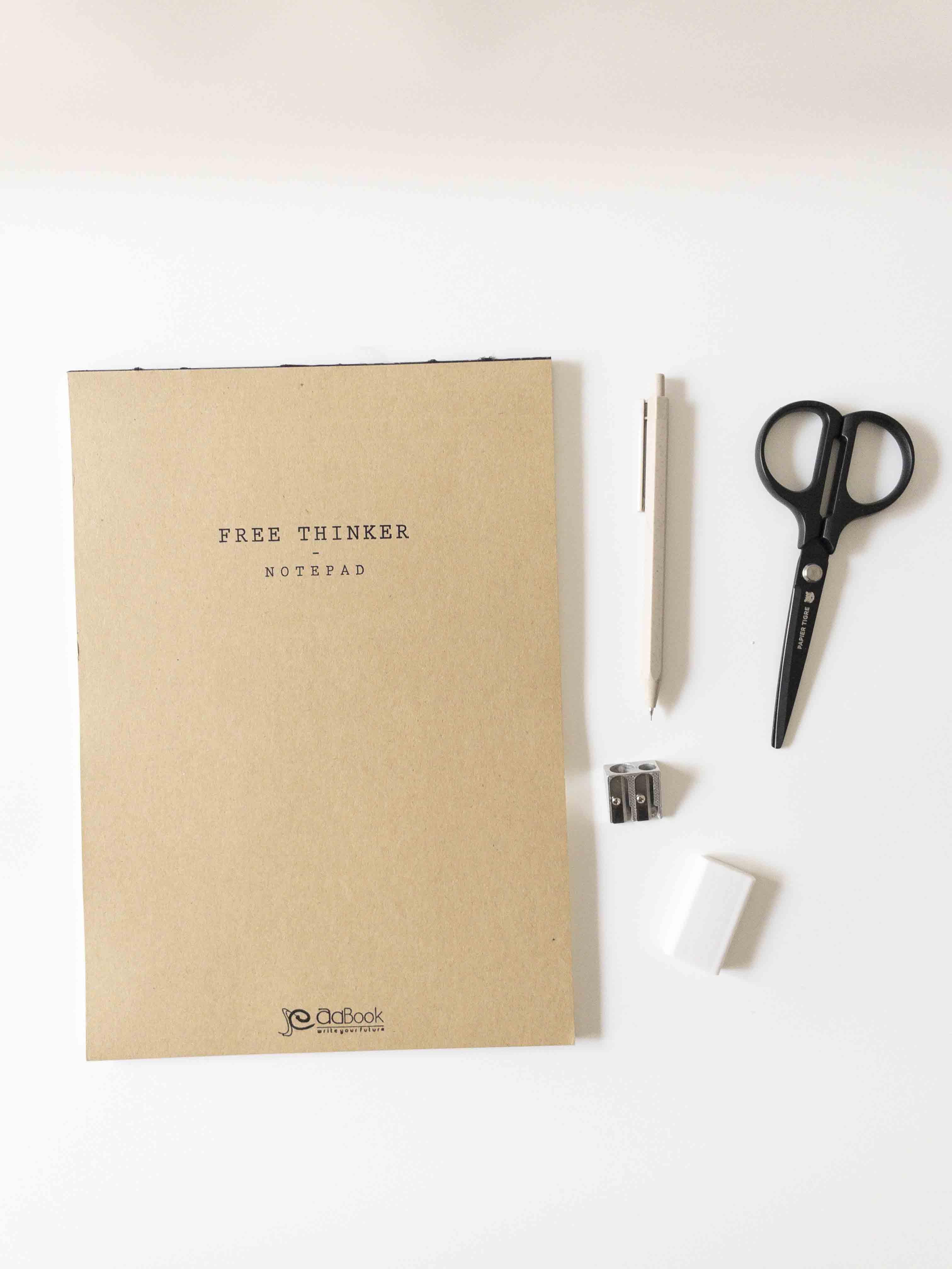Μπλοκ σημειώσεων Free Thinker Α4