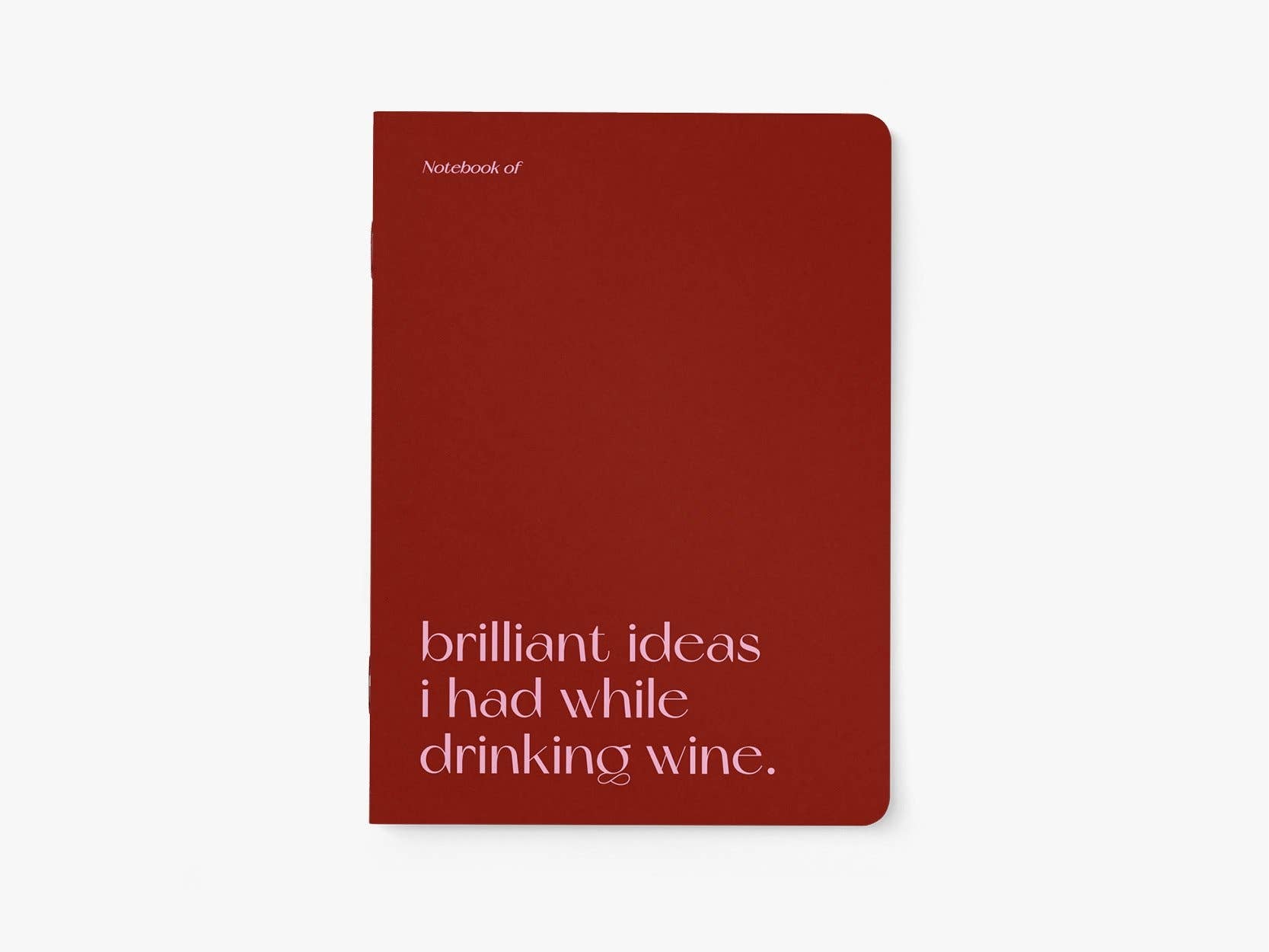 Τετράδιο Brilliant Wine