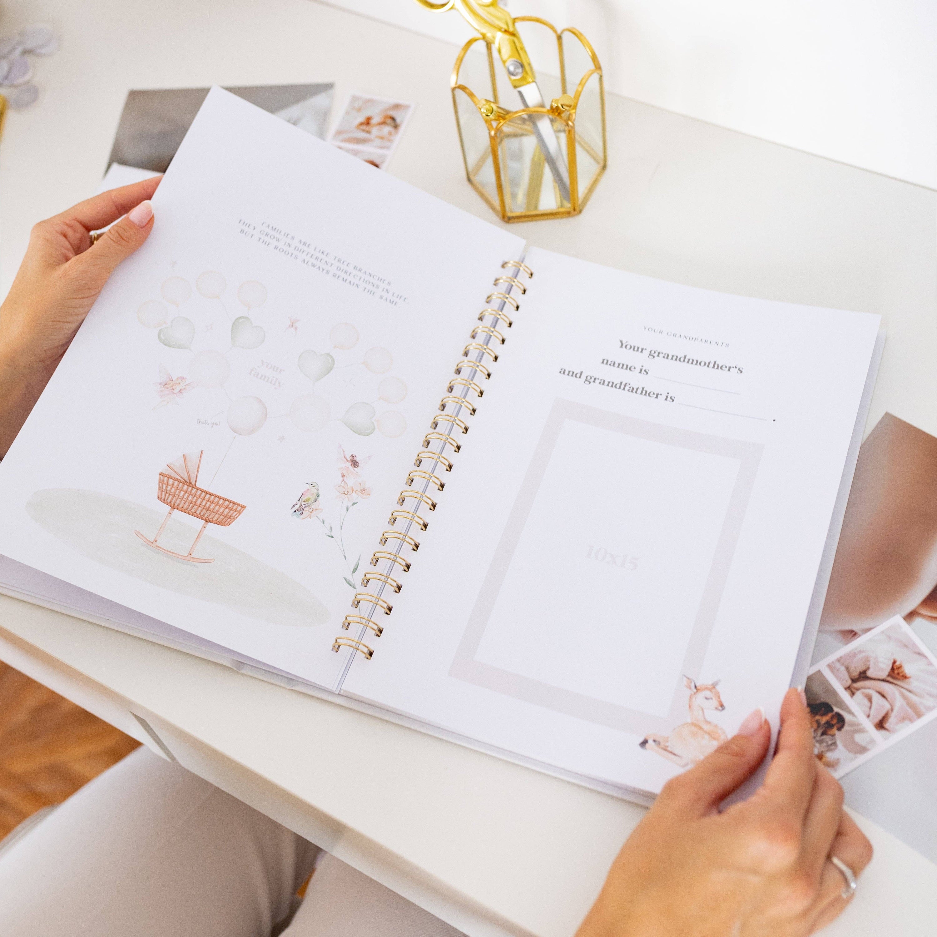 Baby Memory Book - Magical Fairies