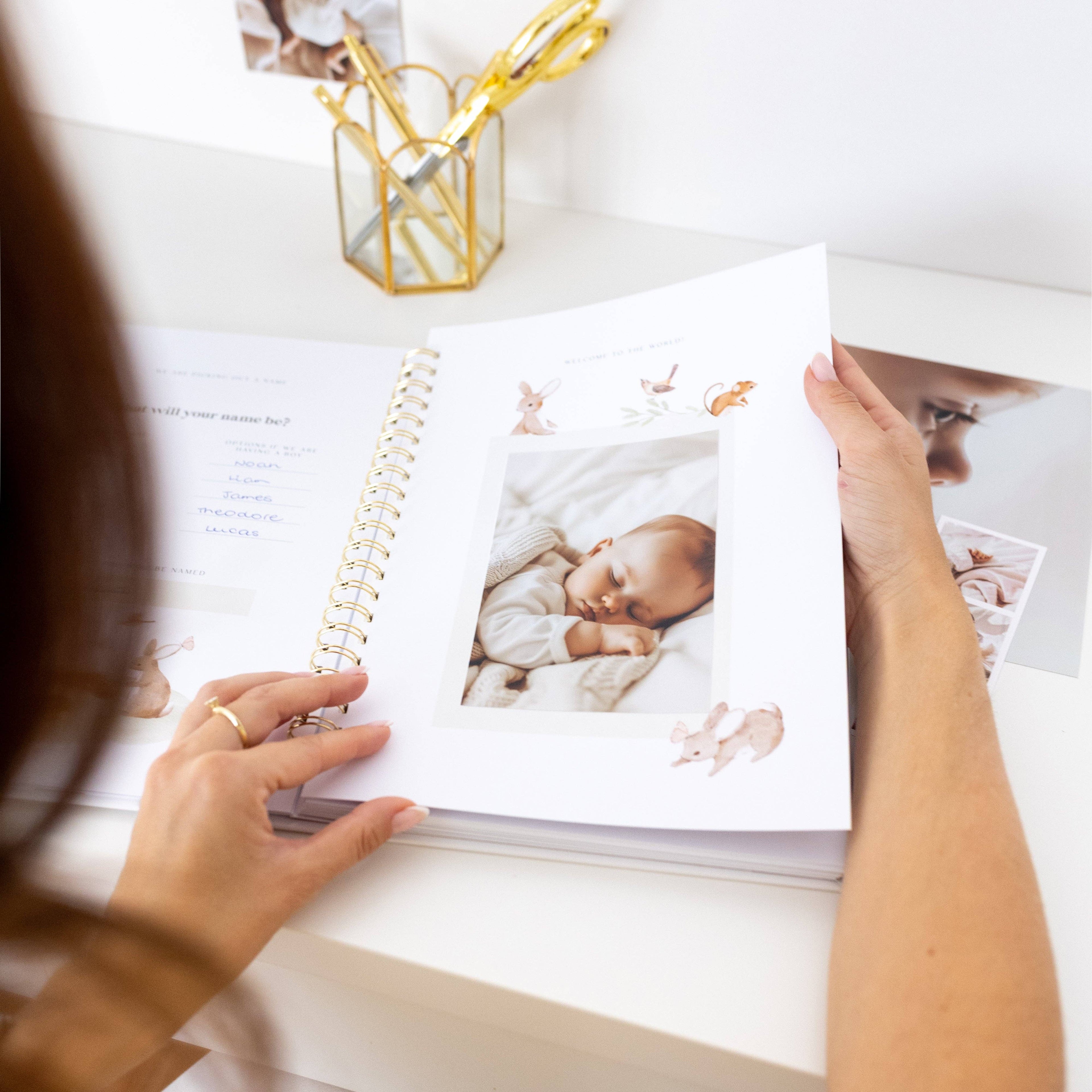 Baby Memory Book – Forest Fairytale