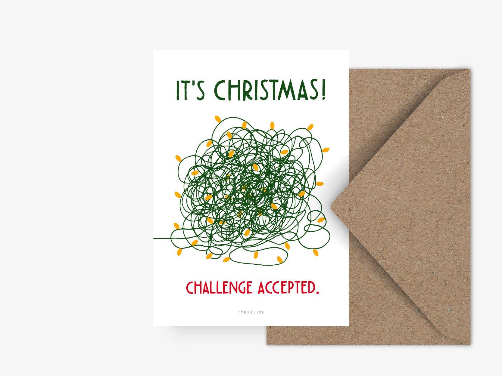 Κάρτα "Christmas Challenge"