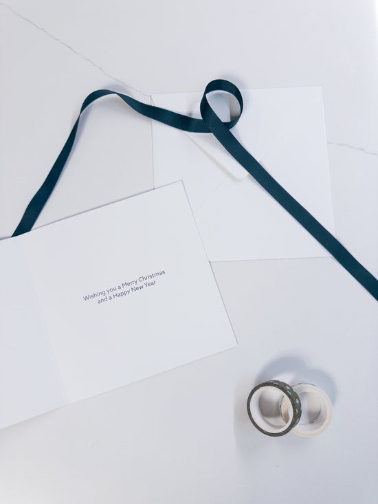 Κάρτα “Green & Gold Noel”