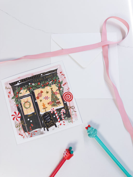 Κάρτα “Festive Candy Shop”