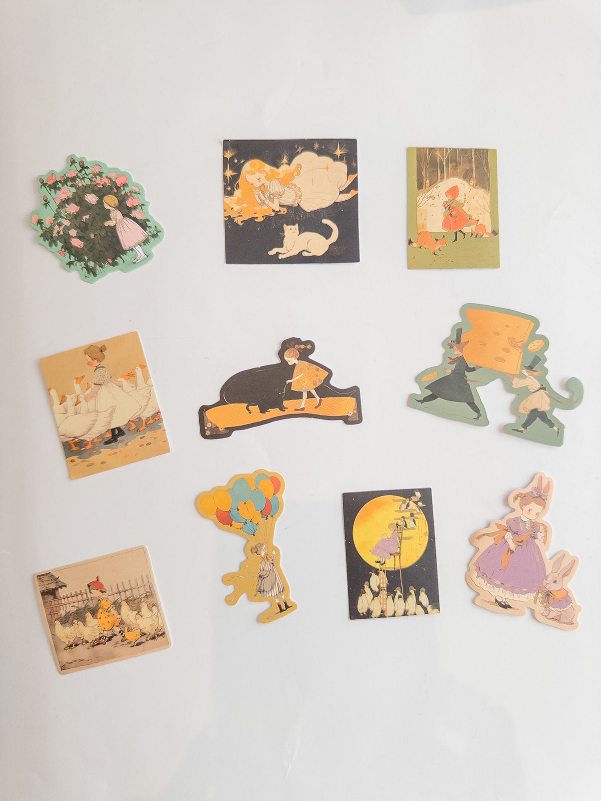 Storybook Friends Sticker Pack – 10 Αυτοκόλλητα