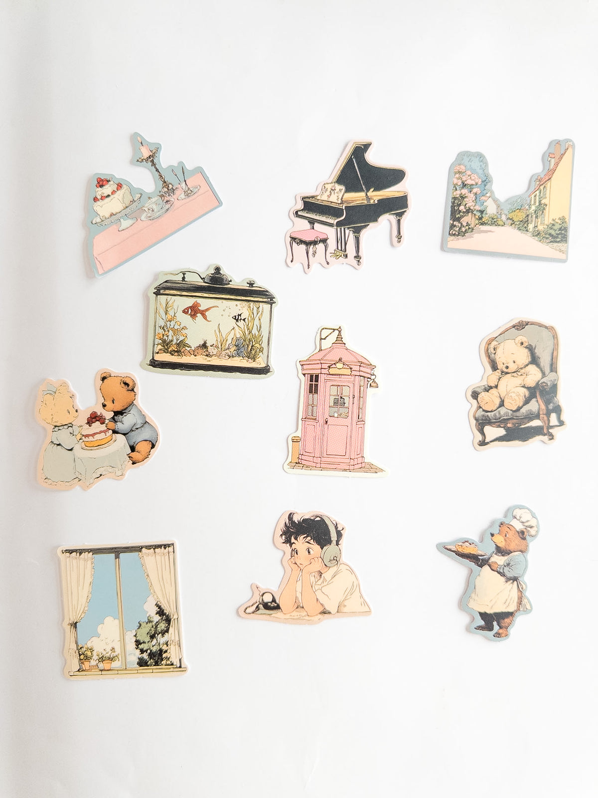 Cozy Corners Sticker Pack – 10 Αυτοκόλλητα