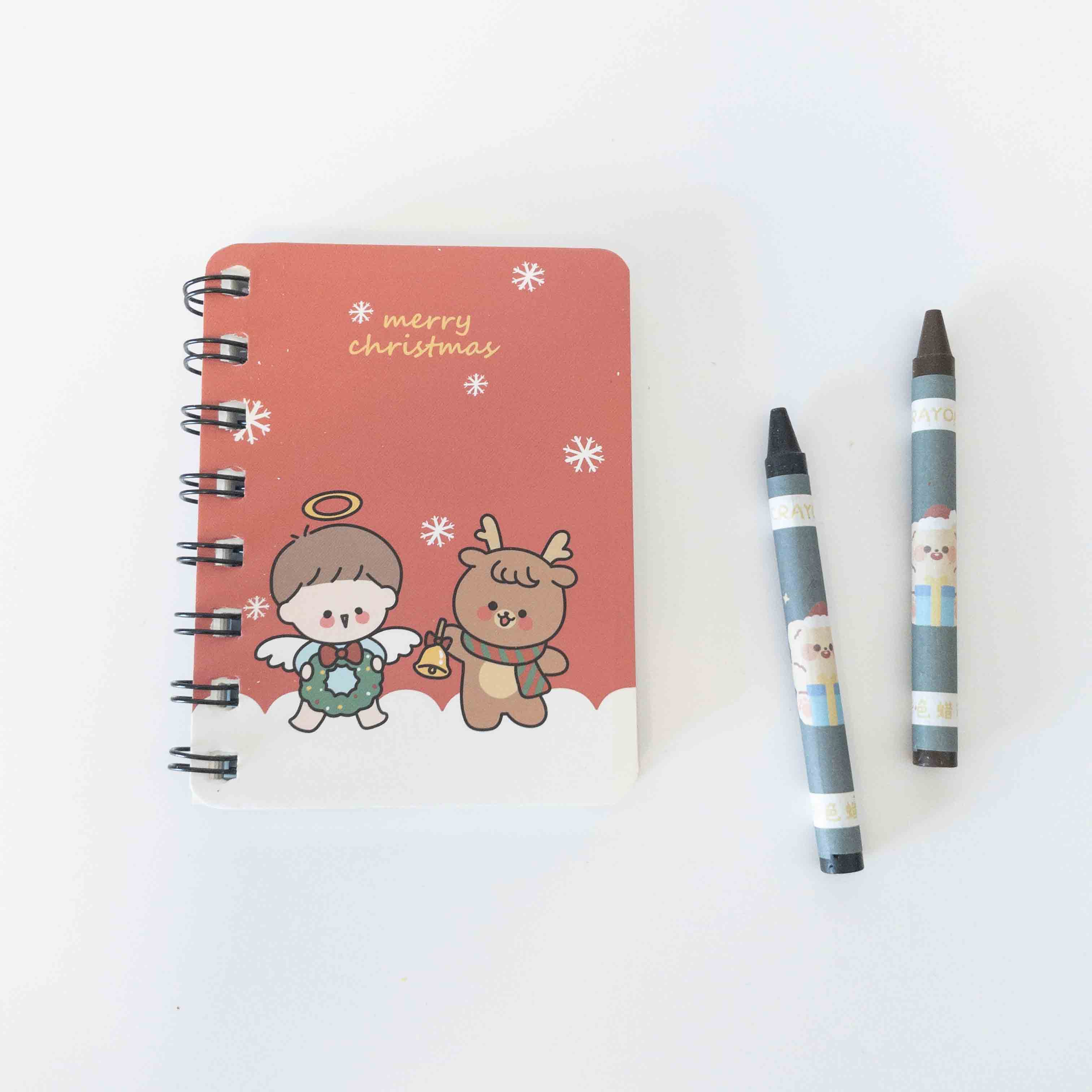 Xmas Σπιραλ Σημειωματάριο Mini