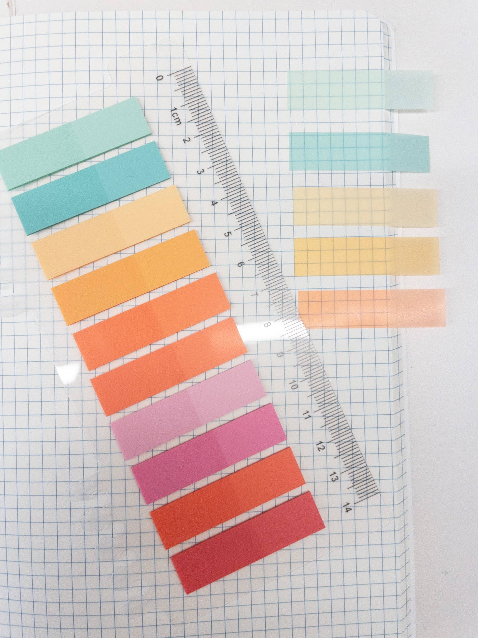 Σελιδοδείκτες αυτοκόλλητοι 10 χρωμάτων