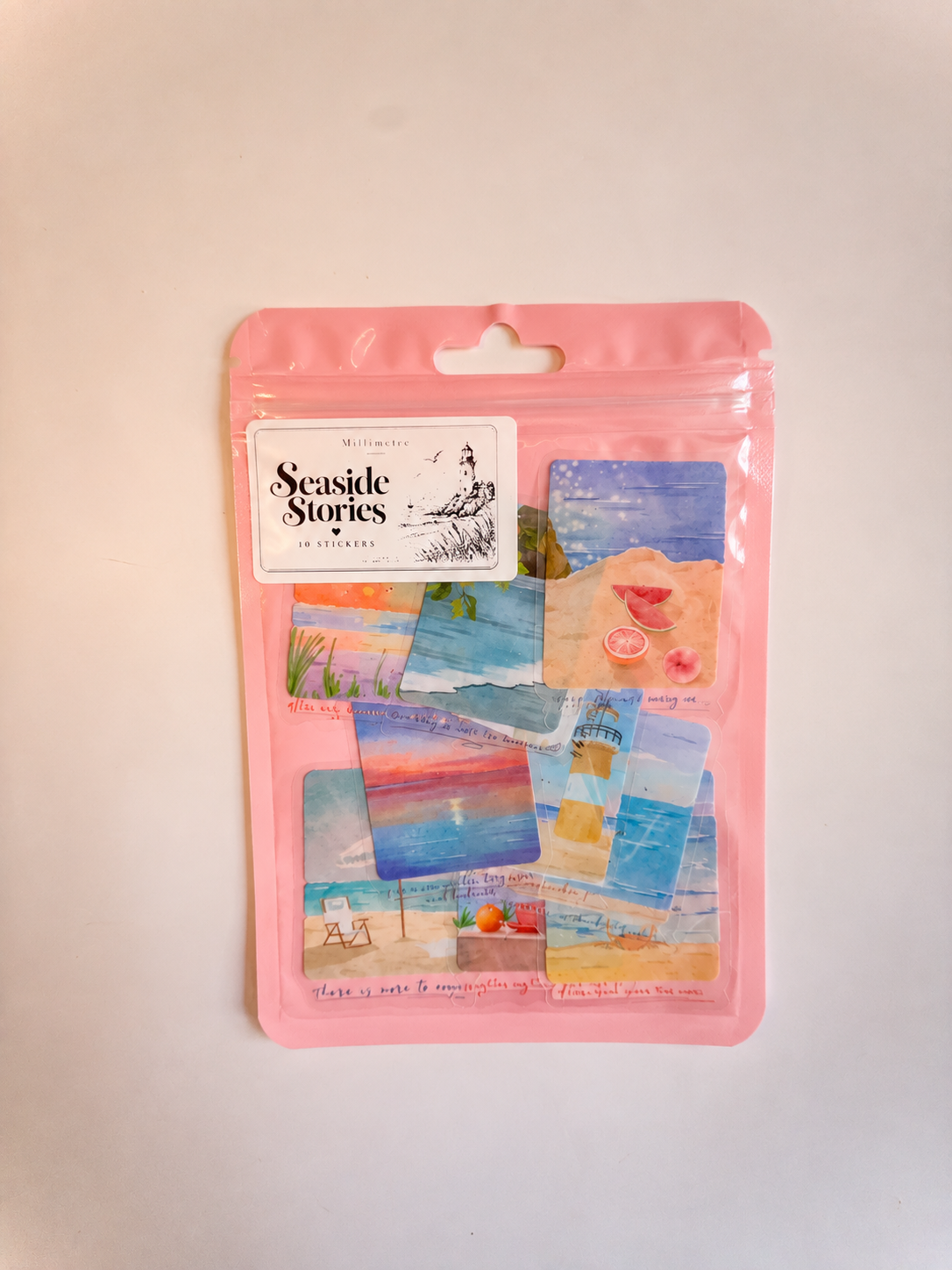 Seaside Stories Sticker Pack – 10 Αυτοκόλλητα