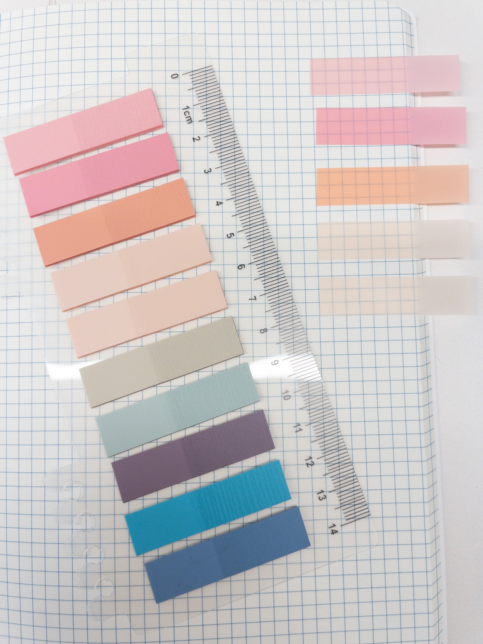 Σελιδοδείκτες αυτοκόλλητοι 10 χρωμάτων