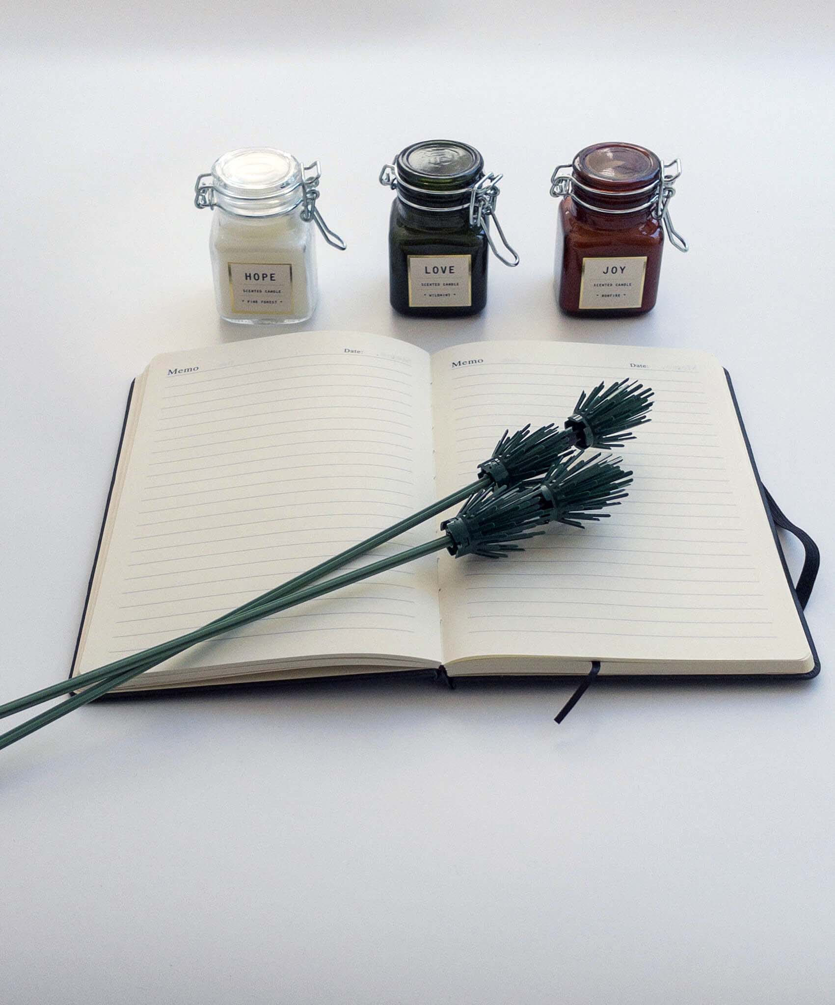 Σημειωματάριο με λάστιχο εσωτερικό μαύρο