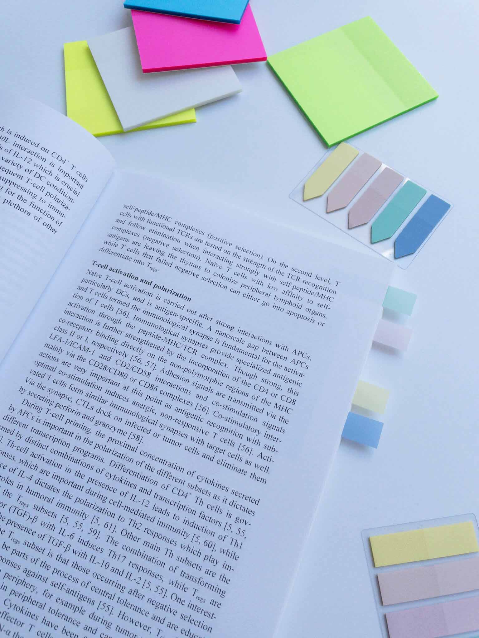 Σελιδοδείκτες αυτοκόλλητοι 5 χρωμάτων