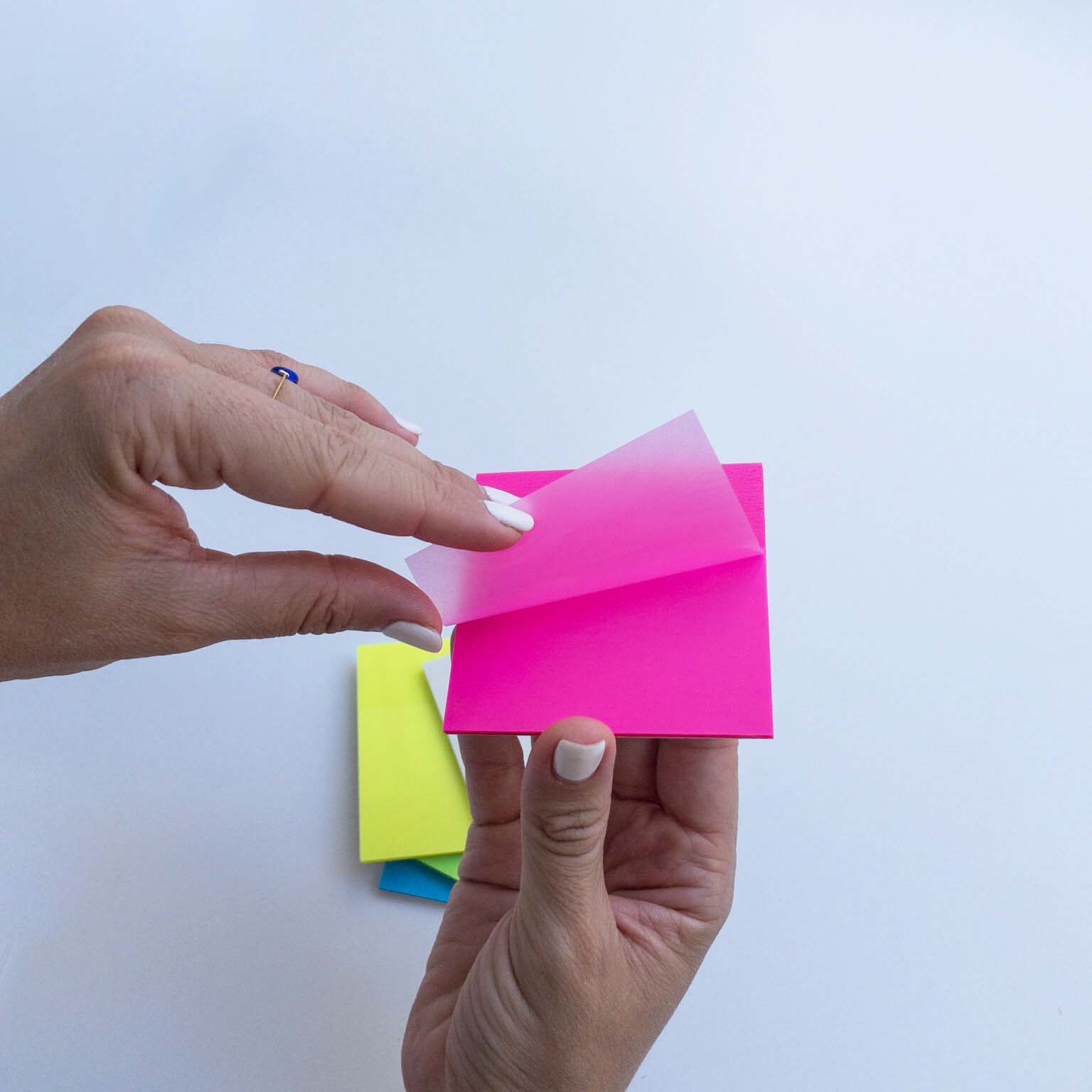 Χαρτάκια σημειώσεων διαφανή bundle των 5