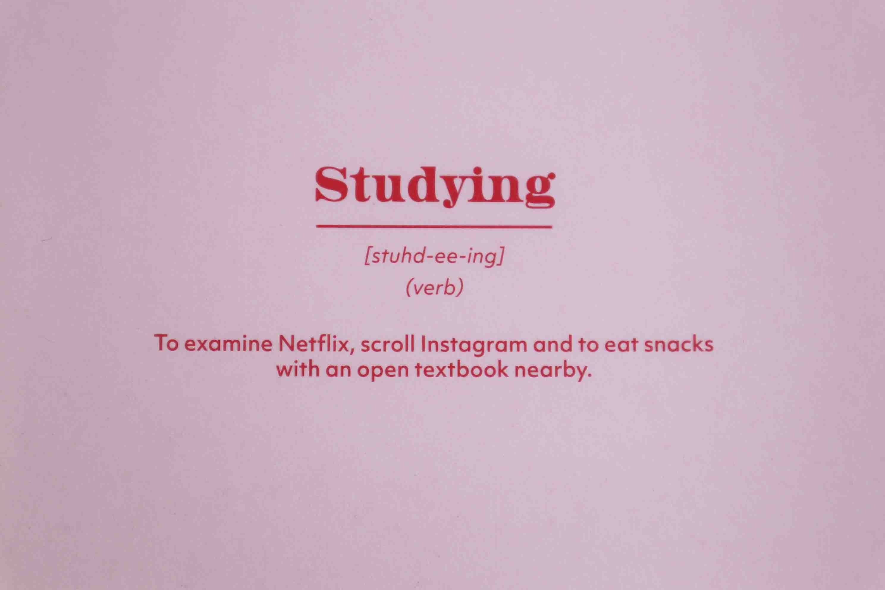 Τετράδιο Α4ish studying