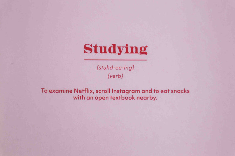 Τετράδιο Α4ish studying