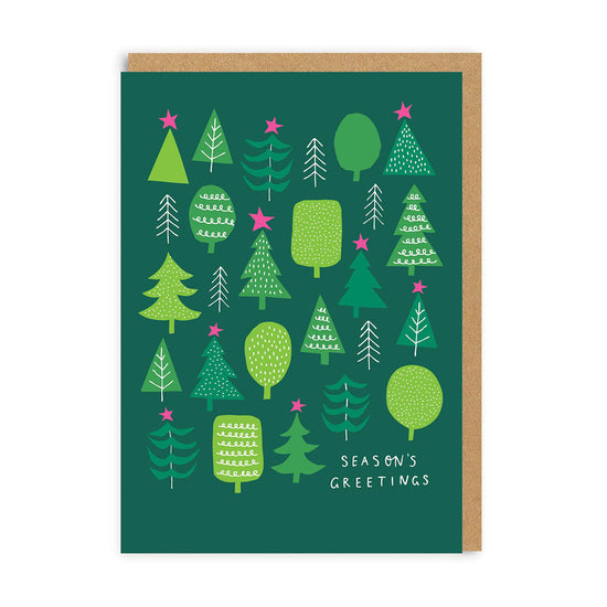 Seasons Greetings χριστουγεννιάτικη κάρτα