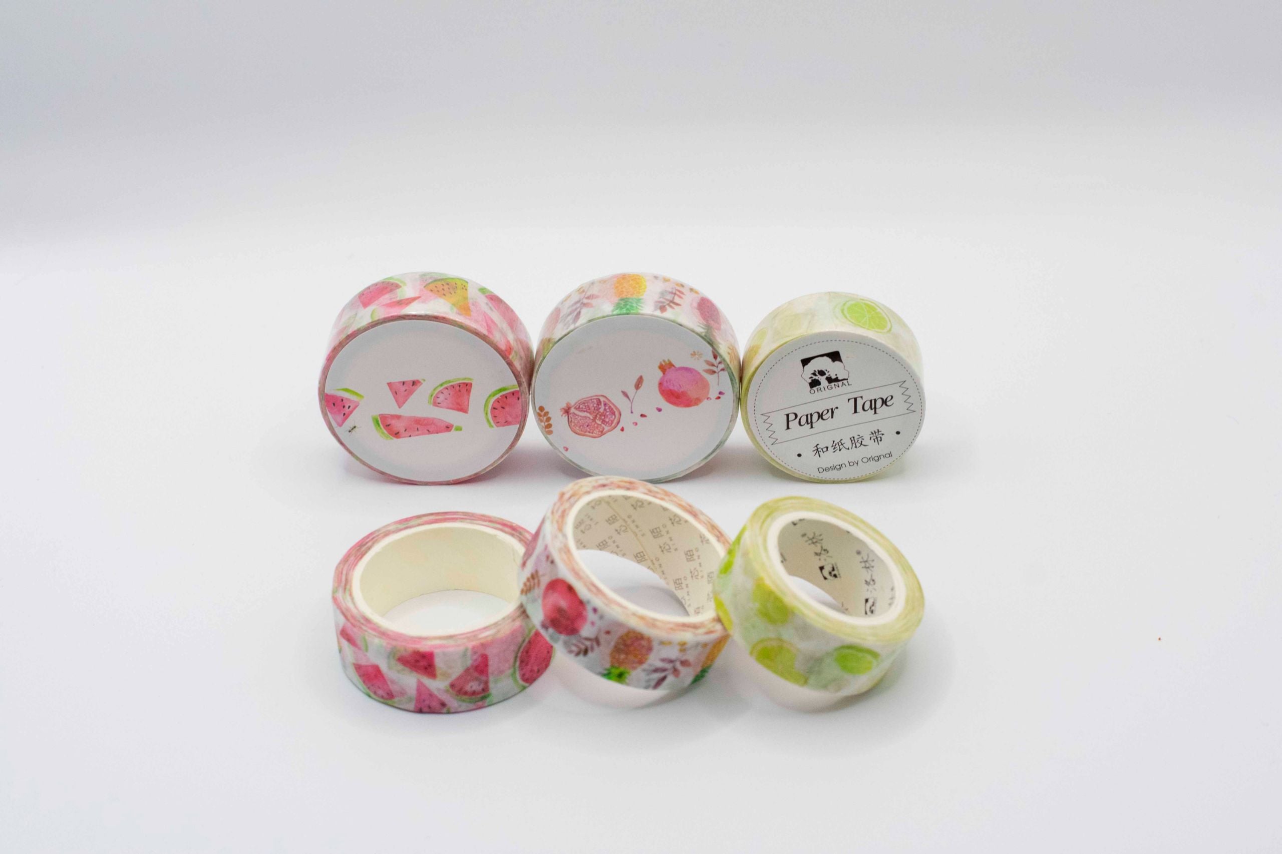 Washi tape φρούτα