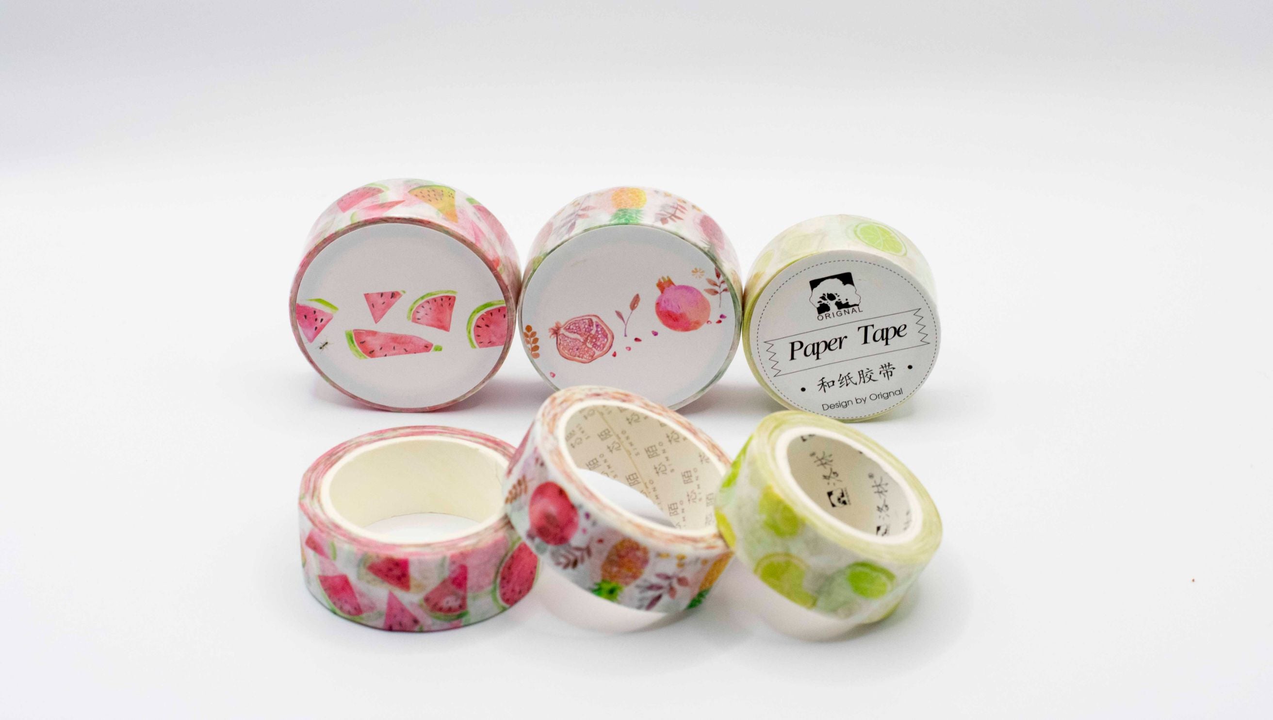 Washi tape φρούτα