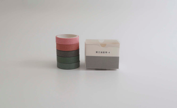 Washi tape set 5 τεμαχίων