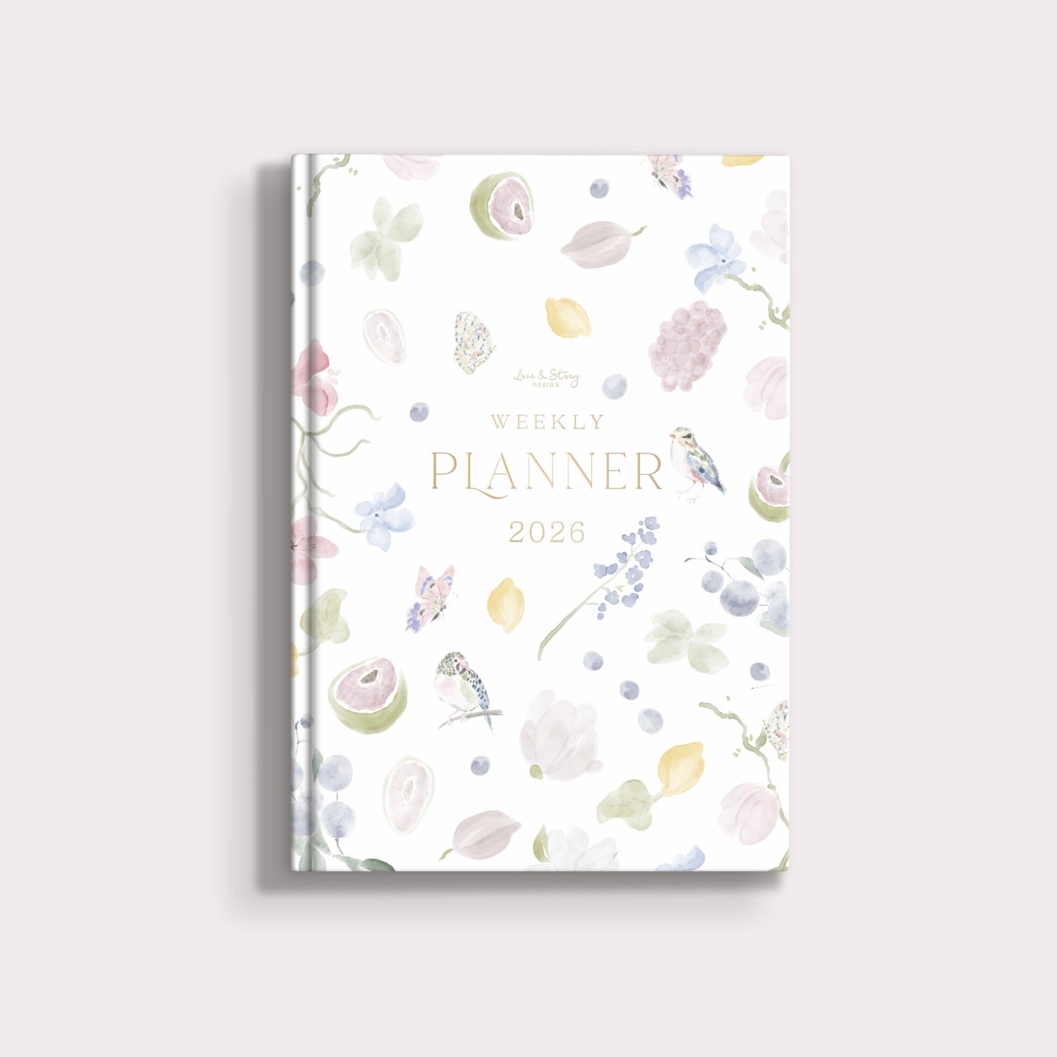 Ημερολόγιο 2026 εβδομαδιαίο Hardback Eden Garden 12,5×16,5 cm