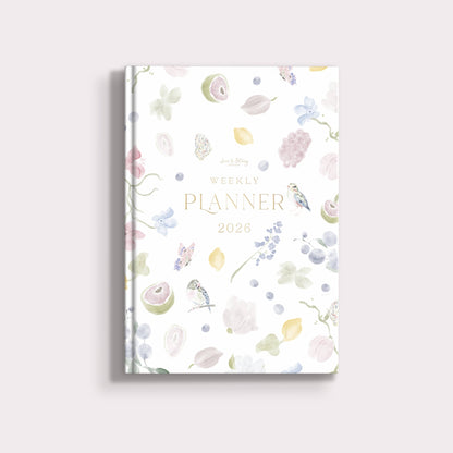 Ημερολόγιο 2026 εβδομαδιαίο Hardback Eden Garden 12,5×16,5 cm