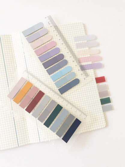 Σελιδοδείκτες αυτοκόλλητοι 10 χρωμάτων