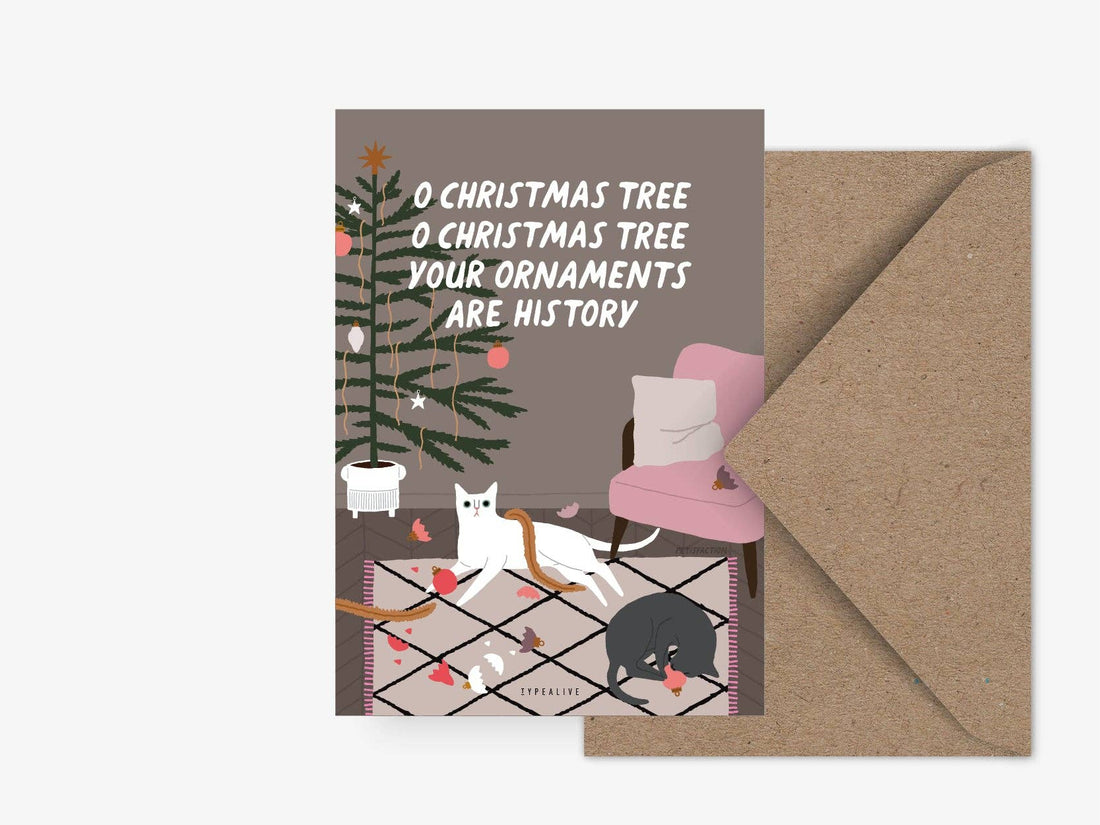 Κάρτα "Petisfaction Cats Ornaments"