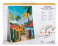 Σετ DIY ζωγραφικής με αριθμούς “Mexican Village” 30x40