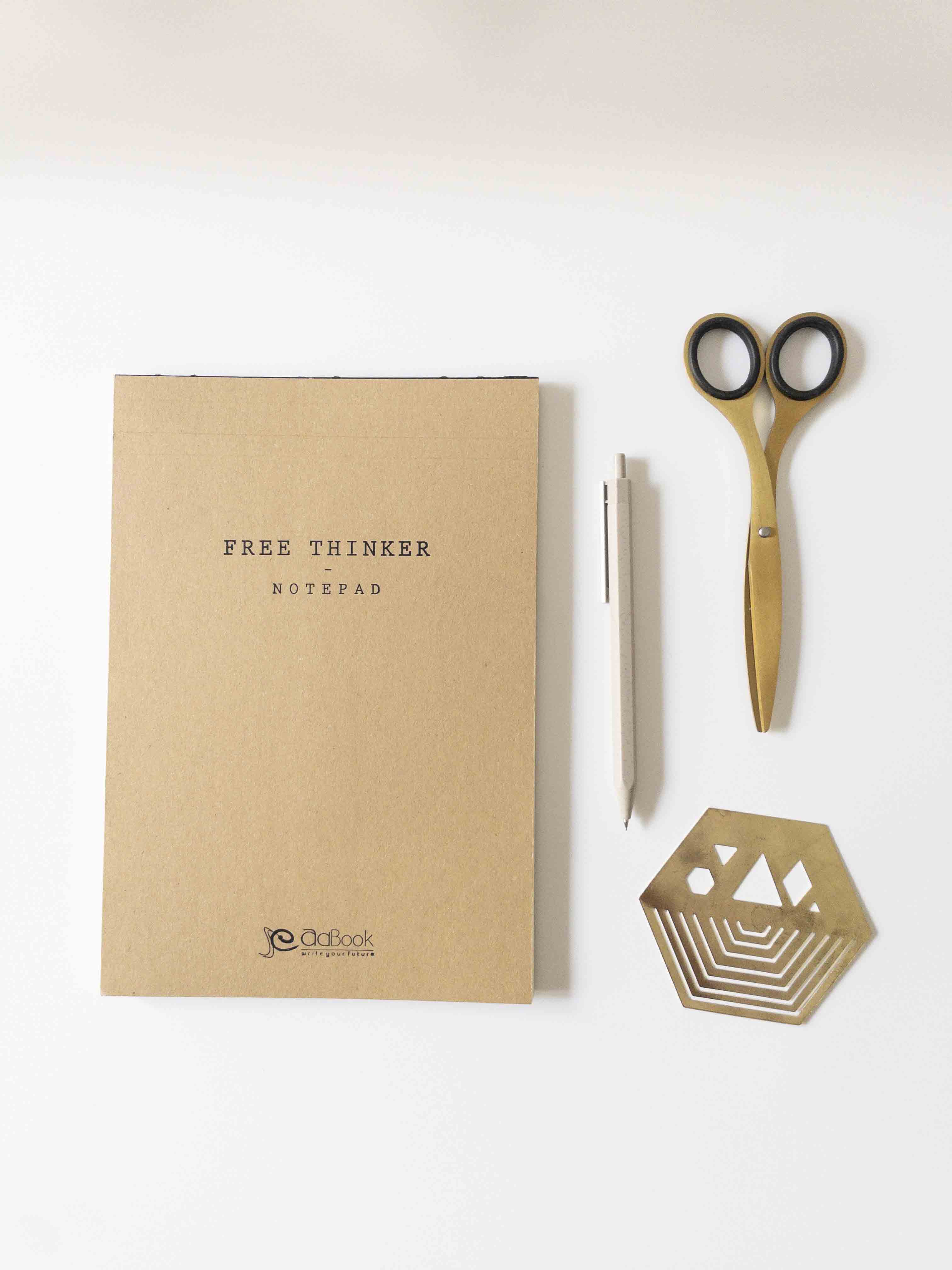 Μπλοκ σημειώσεων Free Thinker B5