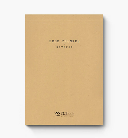 σημειωματάριο μπλοκ σχεδιου free thinker A4