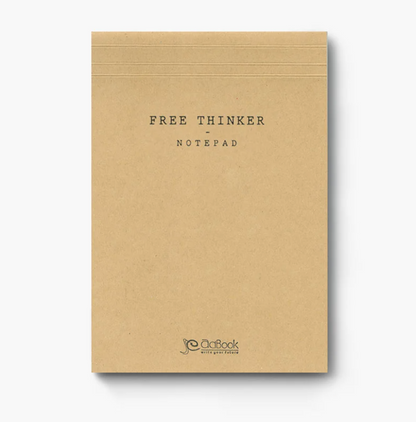 σημειωματάριο μπλοκ σχεδιου free thinker B5