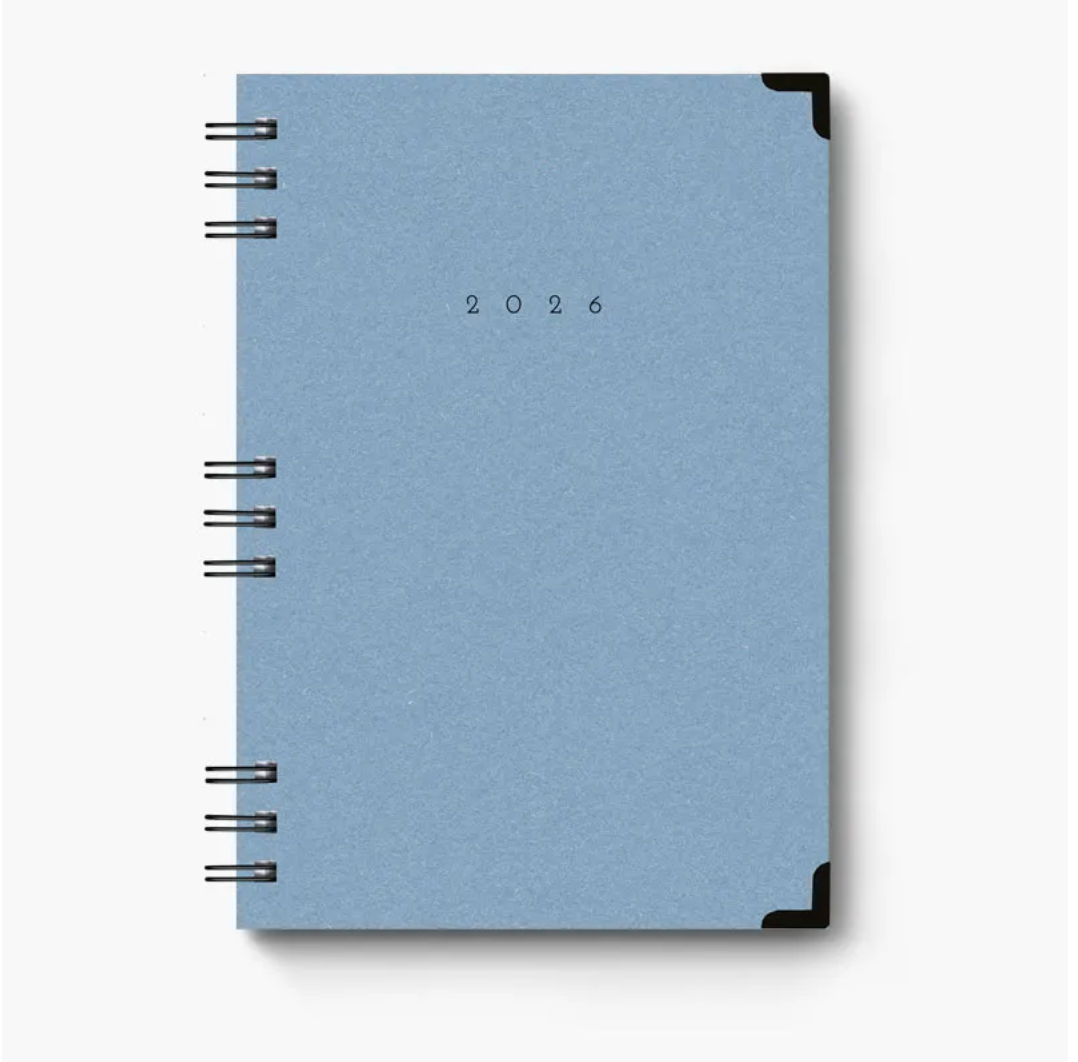 Ημερολόγιο 2026 ημερήσιο σπιράλ Cotton 14×21