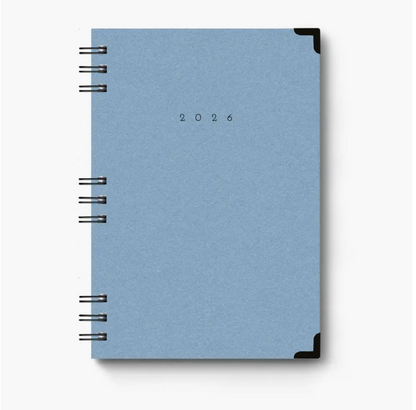 Ημερολόγιο 2026 ημερήσιο σπιράλ Cotton 14×21