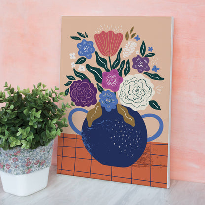 Σετ DIY Ζωγραφικής με Αριθμούς "Bouquet" 20×30 cm