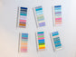 Σελιδοδείκτες αυτοκόλλητοι 10 χρωμάτων