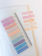 Bookmarks stickers 10 colors