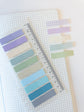 Bookmarks stickers 10 colors