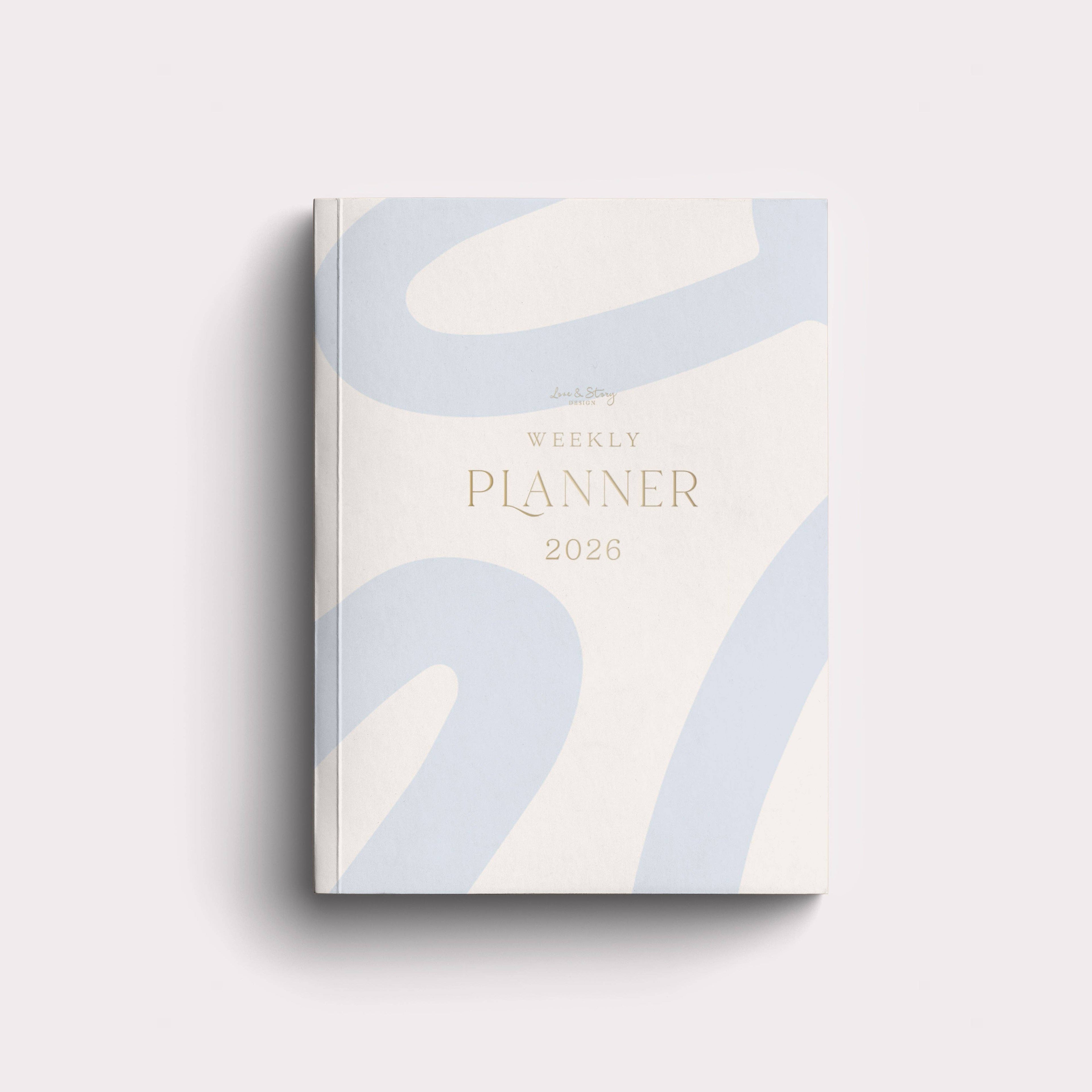 Ημερολόγιο 2026 εβδομαδιαίο Pocket Softcover Calm Current 10.5×14.8 cm