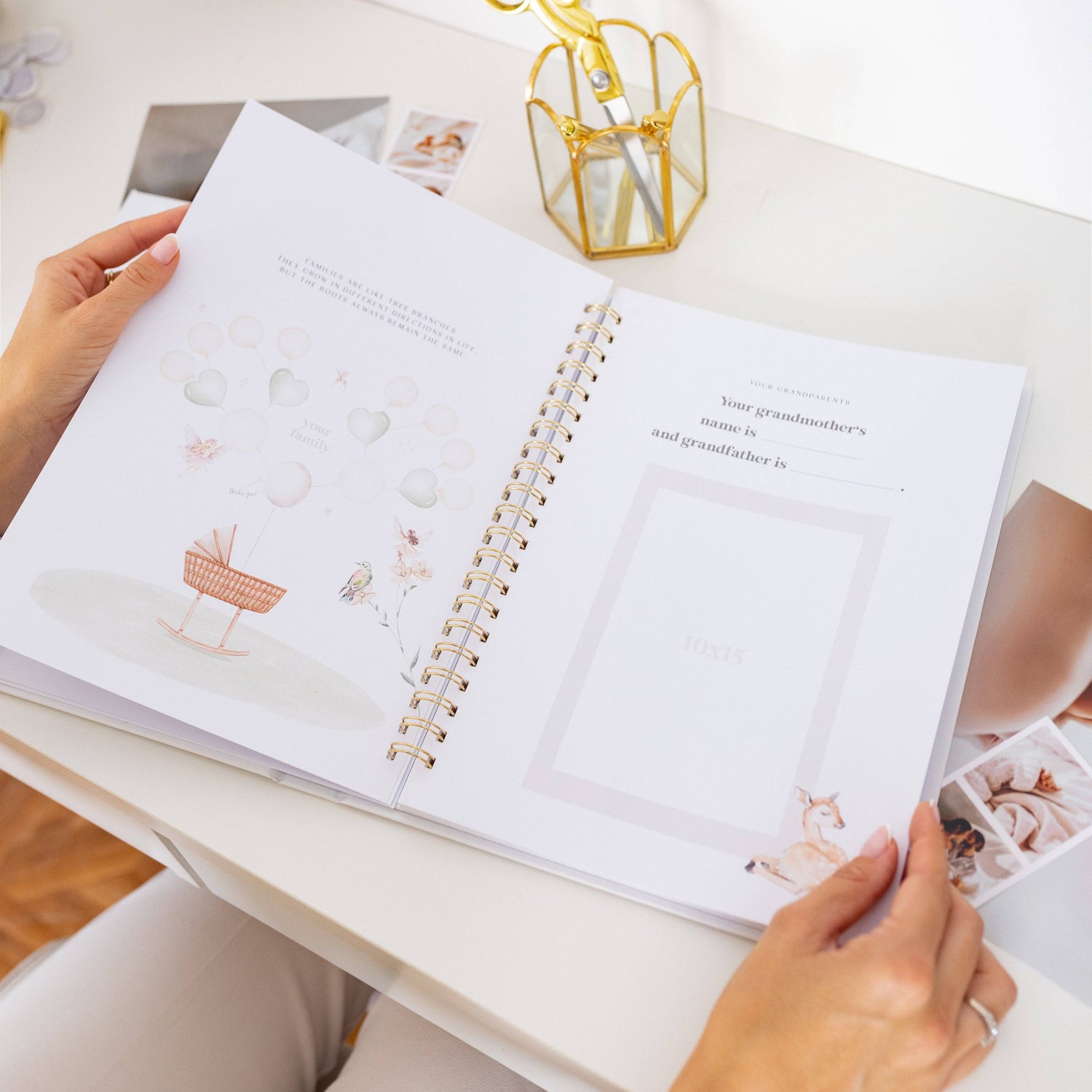 Baby Memory Book - Magical Fairies