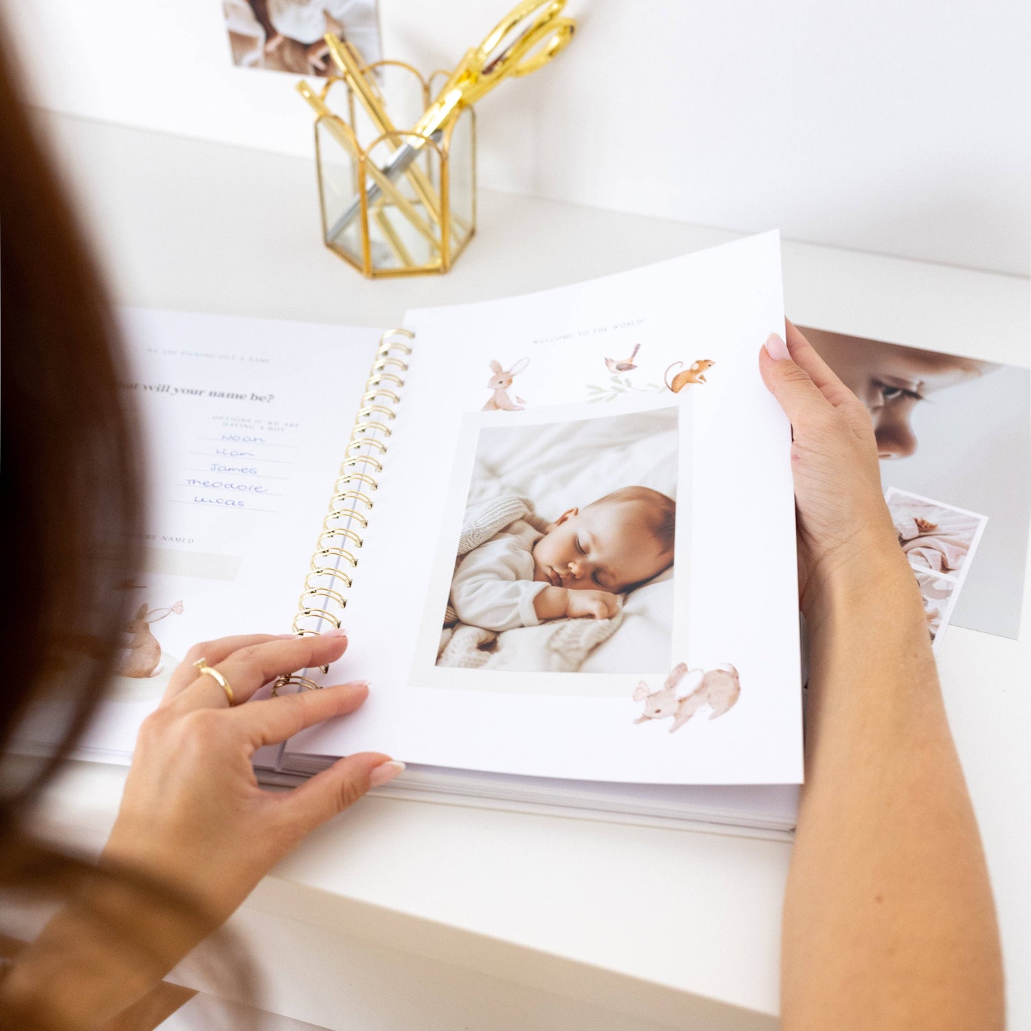 Baby Memory Book – Forest Fairytale