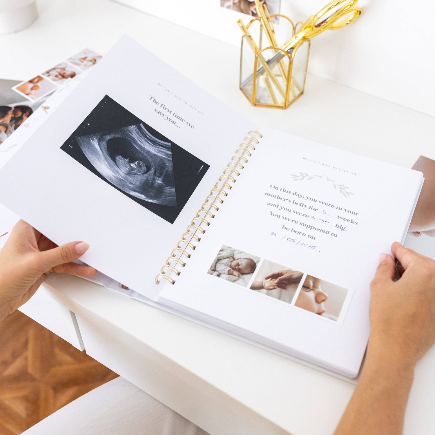 Baby Memory Book – Forest Fairytale