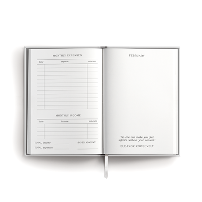 Ημερολόγιο 2026 Hardback Blue Blooms 12,5×16,5 cm