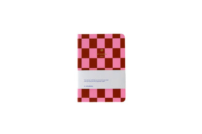 Ημερολόγιο 2027 A6 My Journal – Pink Red Checkered