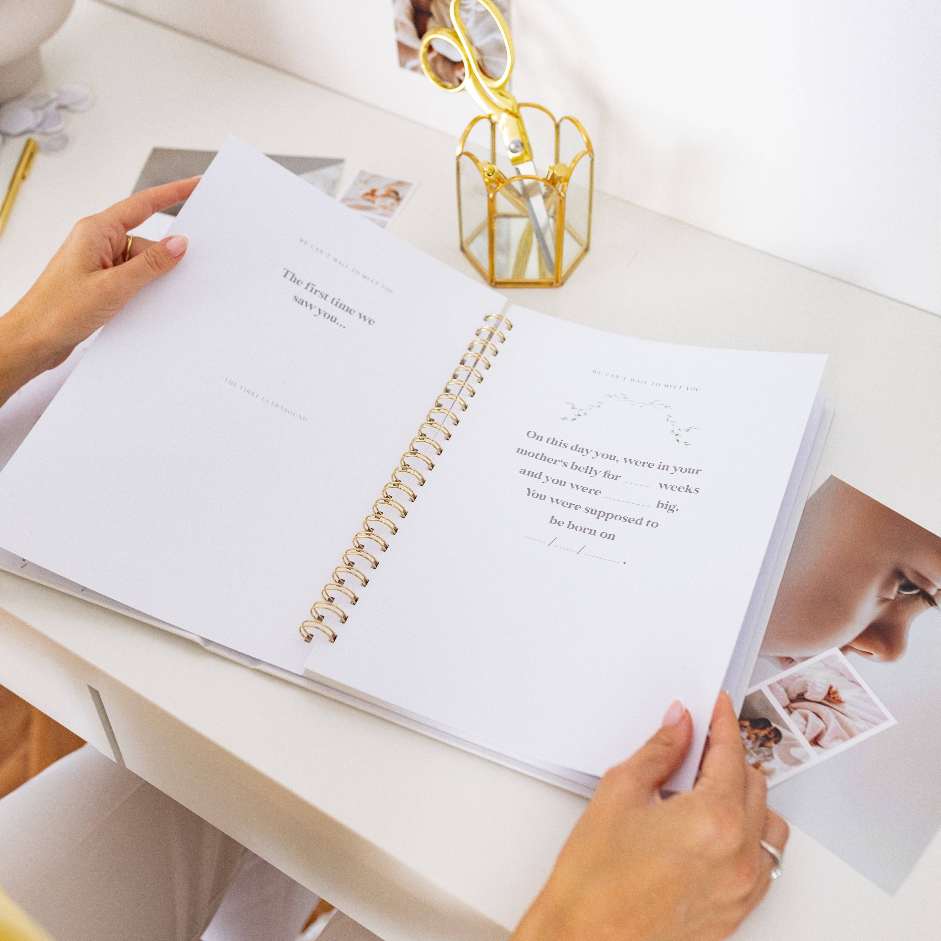 Baby Memory Book - Magical Fairies