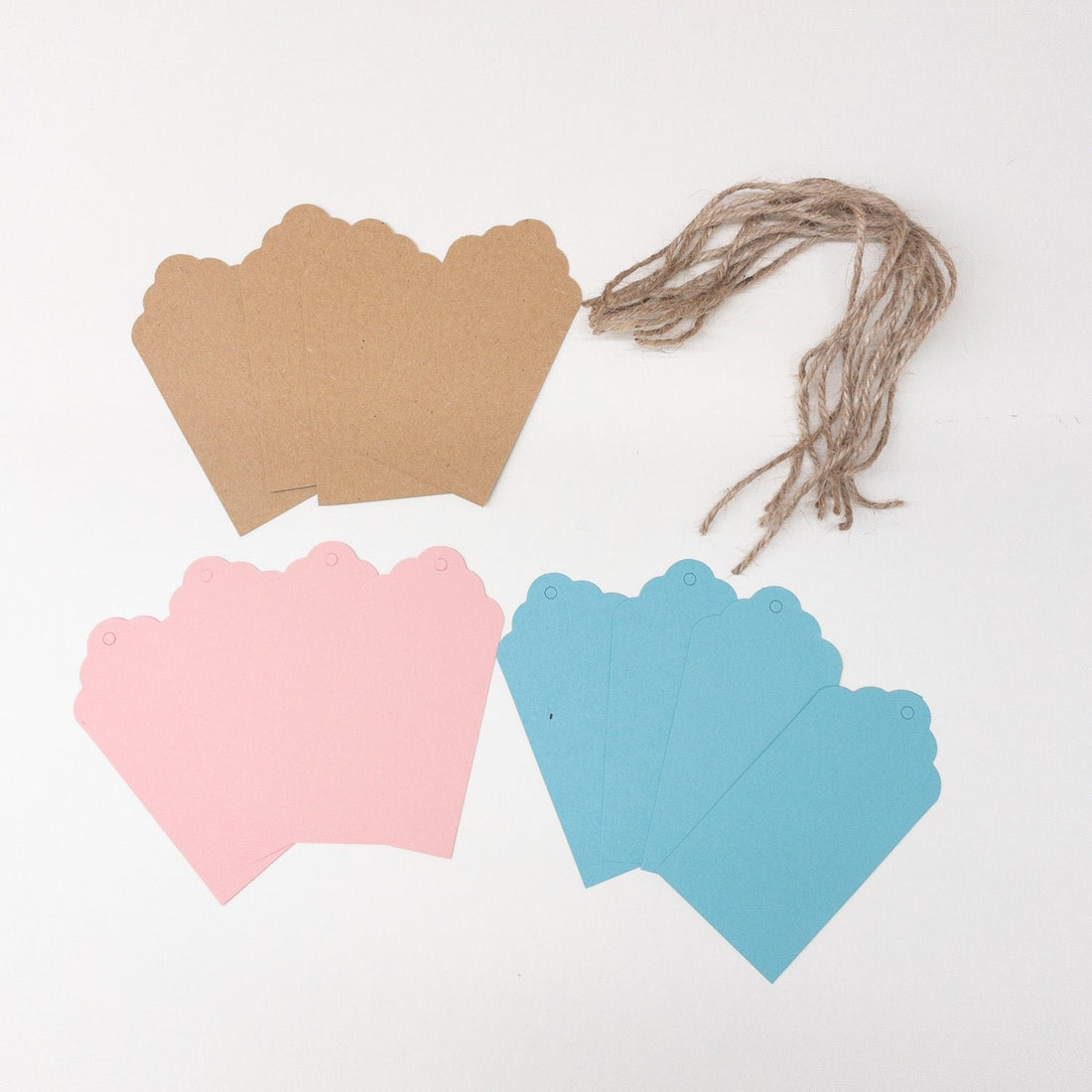 Ετικέτες Δώρου Ορθογώνιες 12 τμχ